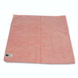 IMPACT PRODUCTS, LLC LFK400 Premium Weight Microfiber Dry Cloths, 16 x 16, Pink, 12/Pack
