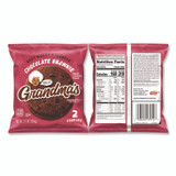 FRITO-LAY, INC. Grandma's® FRI10310 Cookies - Single Serve, Chocolate Brownie, 2.5 oz Packet, 60/Carton