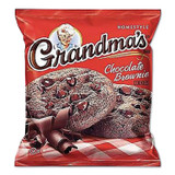 FRITO-LAY, INC. Grandma's® FRI10310 Cookies - Single Serve, Chocolate Brownie, 2.5 oz Packet, 60/Carton