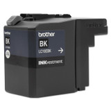 BROTHER INTL. CORP. LC10EBK LC10EBK INKvestment Super High-Yield Ink, 2,400 Page-Yield, Black