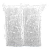 DART C99HT1 Showtime Clear Hinged Containers, Hoagie Container, 29.9 oz, 5.1 x 9.9 x 3.5, Clear, Plastic, 100/Bag, 2 Bags/Carton