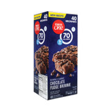 GENERAL MILLS Fiber One® 22000454 70 Calorie Chocolate Fudge Brownies, 0.89 oz, 40/Carton