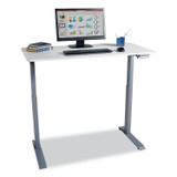 VICTOR TECHNOLOGY LLC DC840W Electric Height Adjustable Standing Desk, 48 x 23.6 x 28.7 to 48.4, White