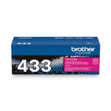 BROTHER INTL. CORP. TN433M TN433M High-Yield Toner, 4,000 Page-Yield, Magenta