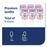 SCA TISSUE Tork® 400032 Luxury Liquid Soap Refill, Soft Rose Scent, 1 L, 6/Carton