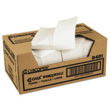 CHICOPEE, INC 8481 Durawipe Shop Towels, 13 x 15, Z Fold, White, 100/Carton