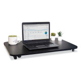 VICTOR TECHNOLOGY LLC DCX110 Height Adjustable Laptop Standing Desk, 28.8 x 18.5 x 2.6 to 16, Black