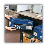 BROTHER INTL. CORP. TN2212PK TN2212PK Toner, 2,500 Page-Yield, Black, 2/Pack