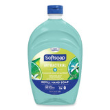 COLGATE PALMOLIVE, IPD. Softsoap® 45991 Antibacterial Liquid Hand Soap Refill, Fresh Scent, 50 oz, Green, 6/Carton