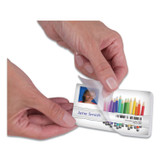 FELLOWES MFG. CO. 52015 Laminating Pouches, 5 mil, 3.88" x 2.63", Gloss Clear, 100/Pack