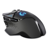 LOGITECH, INC. 910005565 G502 LIGHTSPEED Wireless Gaming Mouse, 2.4 GHz Frequency/33 ft Wireless Range, Right Hand Use, Black