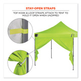 TENACIOUS HOLDINGS, INC. ergodyne® 12978 Shax 6096 Pop-Up Tent Sidewall with Zipper, Single Skin, 10 ft x 10 ft, Polyester, Lime