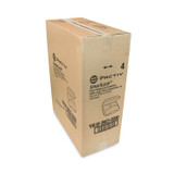 PACTIV EVERGREEN CORPORATION YHLW09030000 SmartLock Foam Hinged Lid Container, Large, 3 Compartments, 9 x 9.25 x 3.25, White, 150/Carton