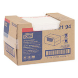 SCA TISSUE Tork® 192194 Foodservice Cloth, 13 x 21, White, 50/Carton