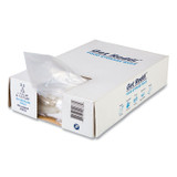 INTEGRATED BAGGING SYSTEMS Inteplast Group PB10 Silverware Bags, 3.5" x 1.5" x 10", Clear, 2,000/Carton