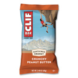 CLIF BAR & COMPANY 50120 Energy Bar, Crunchy Peanut Butter, 2.4 oz., 12/Box