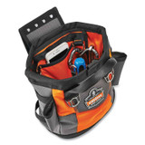 TENACIOUS HOLDINGS, INC. ergodyne® 13627 Arsenal 5527 Premium Topped Tool Pouch with Hinged Closure, 6 x 10 x 11.5, Polyester, Orange