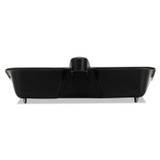 RUBBERMAID COMMERCIAL PROD. 2005 CHA Heavy-Duty Dustpan, 8.25 x 12.25 , Polypropylene, Charcoal
