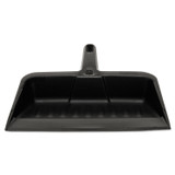 RUBBERMAID COMMERCIAL PROD. 2005 CHA Heavy-Duty Dustpan, 8.25 x 12.25 , Polypropylene, Charcoal