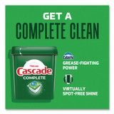 PROCTER & GAMBLE Cascade® 97720 Complete ActionPacs, Fresh Scent, 55/Pack
