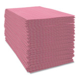CASCADES TISSUE GROUP PRO W900 Tuff-Job Foodservice Towels, 12 x 24, Pink/White, 200/Carton