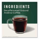 STARBUCKS COFFEE COMPANY 011111161 Pike Place Decaf Coffee K-Cups Pack, 24/Box