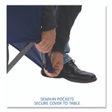 ICEBERG ENTERPRISES 16526 iGear Fabric Table Cover, Polyester/Spandex, 30 "x 72", Blue