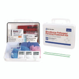 FIRST AID ONLY, INC. 216O Bloodborne Pathogen Spill Clean Up Kit with CPR Pack, 31 Pieces, Plastic Case