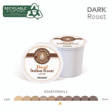 KEURIG DR PEPPER Barista Prima Coffeehouse® 8506 Decaf Italian Roast Coffee K-Cups, 24/Box