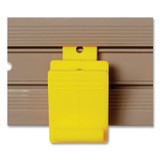 RUBBERMAID COMMERCIAL PROD. 199300GY Closet Organizer/Tool Holder, 34w x 3.25d x 4.25h, Gray