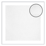 HOFFMASTER 125702 Linen-Like Natural Flat Pack Napkin, 16 x 16, White, 1,200/Carton