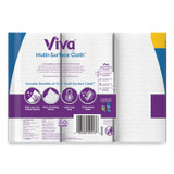 KIMBERLY CLARK Viva® 49413 Multi-Surface Cloth Choose-A-Sheet Kitchen Roll Paper Towels 2-Ply, 11 x 5.9, White, 83/Roll, 6 Rolls/Pack, 4 Packs/Carton