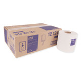 SCA TISSUE Tork® 121204 Centerfeed Hand Towel, 2-Ply, 7.6 x 11.8, White, 600/Roll, 6 Rolls/Carton