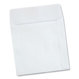 QUALITY PARK PRODUCTS 62903 CD/DVD Sleeves, 1 Disc Capacity, White, 100/Box