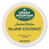 KEURIG DR PEPPER Green Mountain Coffee® 6720 Island Coconut Coffee K-Cup Pods, 24/Box