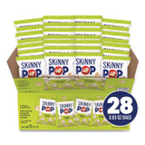 SKINNYPOP POPCORN 22000408 Popcorn, Original, 0.65 oz Bag, 24/Carton