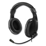 ADESSO INC XTREAMH5 Xtream H5 Binaural Over The Head Multimedia Headset with Mic, Black