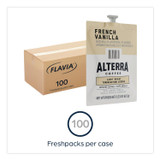 LAVAZZA FLAVIA® 48009 Alterra French Vanilla Coffee Freshpack, 100/Carton