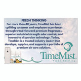 ZEP INC. TimeMist® 1042686EA Premium Metered Air Freshener Refill, Baby Powder, 7.1 oz Aerosol Spray
