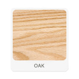 DIVERSIFIED WOODCRAFTS, INC. Spaces™ P7142BK30N Classroom Science Table, 60w x 30d x 30h, Black ChemGuard High Pressure Laminate (HPL) Top, Oak Base