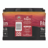 KEURIG DR PEPPER Folgers® 20540 Black Silk Ground Coffee, 22.6 oz Canister