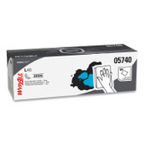 KIMBERLY-CLARK PROFESSIONAL WypAll® 05740 L40 Towels, POP-UP Box, 9.8 x 16.4, Blue, 100/Box, 9 Boxes/Carton