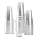 KARAT BY LOLLICUP CKC24 PET Plastic Cups, 24 oz, Clear, 600/Carton
