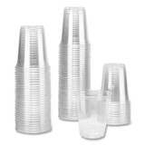 KARAT BY LOLLICUP CKC12S PET Plastic Cups, 92 mm Rim Diameter, 12 oz, Clear, 1,000/Carton