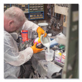 AMMEX CORPORATION GloveWorks® by GWON44100CT Heavy-Duty Industrial Nitrile Gloves, Powder-Free, Medium, 8 mil Thick, 9.5" Long, Orange, 100/Box, 10 Boxes/Carton
