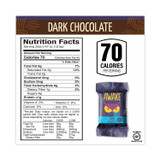 AWAKE 30700314 Caffeinated Dark Chocolate Bites, 0.47 oz Bars, 50 Bars/Carton