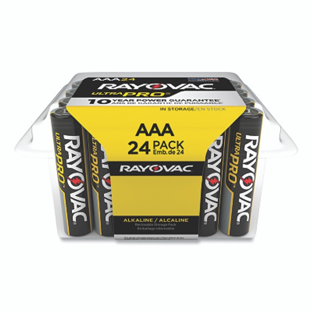 RAYOVAC® Ultra Pro Alkaline Reclosable Batteries, AAA, 1.5 V RAYOVAC® Ultra Pro Alkaline Reclosable Batteries, AAA, 1.5 V