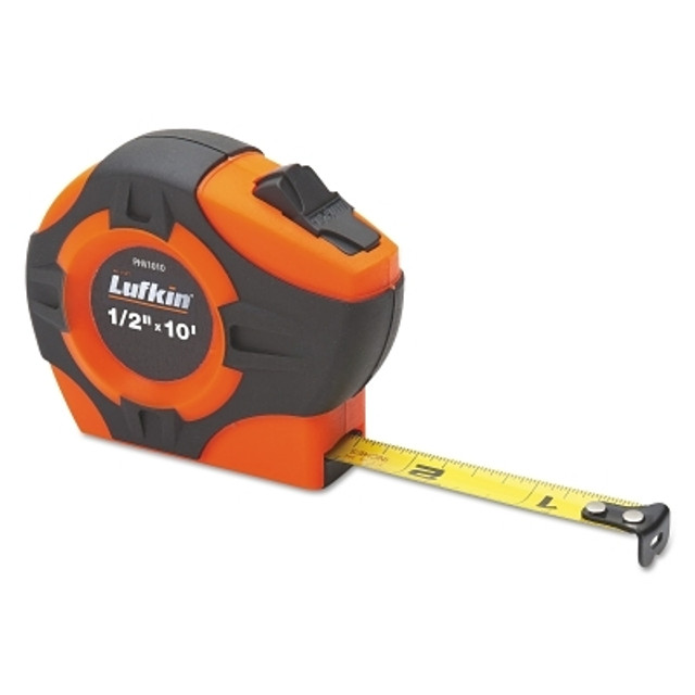 Apex Tool Group Crescent Lufkin® P1000 Series Power Tapes, 3/4 in x 16 ft, Hi-Viz Orange