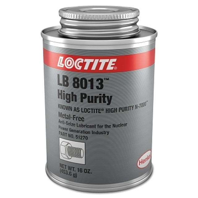 Henkel Corporation Loctite® N-7000™ High Purity Anti-Seize, Metal Free, 1 lb Brush Top Can Henkel Corporation Loctite® N-7000™ High Purity Anti-Seize, Metal Free, 1 lb Brush Top Can