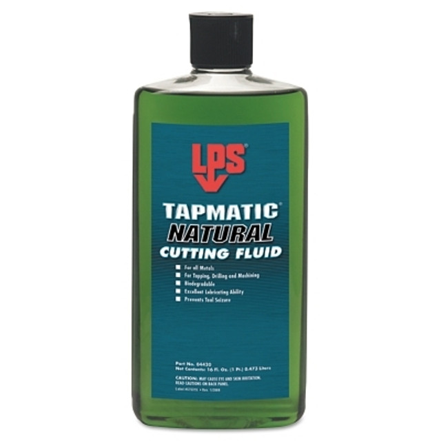 ITW Pro Brands LPS® Tapmatic® Natural Cutting Fluid, 16 oz, Squeeze Bottle ITW Pro Brands LPS® Tapmatic® Natural Cutting Fluid, 16 oz, Squeeze Bottle